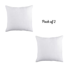 Load image into Gallery viewer, Ecofriendly Cotton Throw Pillow Insert (Set of 2)

