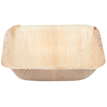 Load image into Gallery viewer, Palm Leaf Square Bowl 3.5&quot; Inch Mini (25 count)

