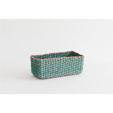 Load image into Gallery viewer, All Purpose Storage Tray | Aqua + Pink
