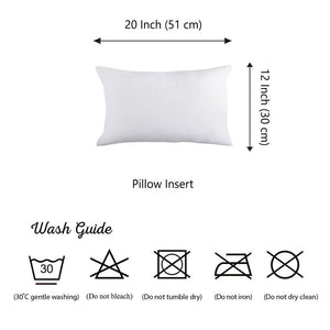 Eco-Friendly Cotton Throw Pillow Inserts (Set of 4)