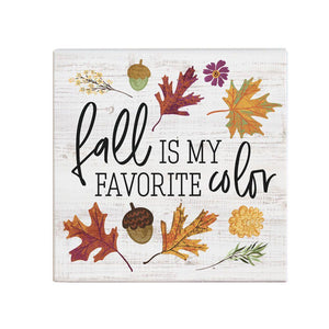 Fall is my Favorite Color Small Talk Square