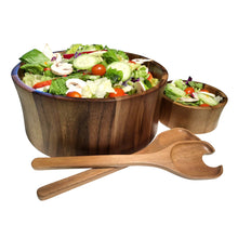 Load image into Gallery viewer, Maribo Large Salad Bowl with Servers
