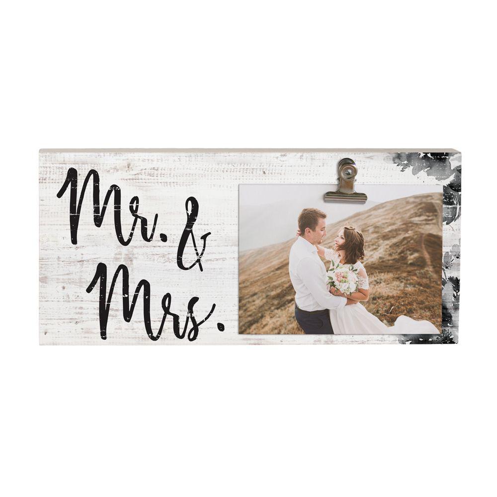 Mr. & Mrs. Picture Clip