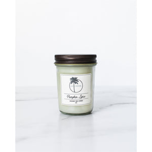 Pumpkin Spice Scent Coconut Wax Candle