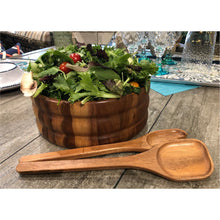 Load image into Gallery viewer, Skagen Large Salad Bowl with Servers
