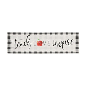 Teach Love Inspire Vintage Pallet Board