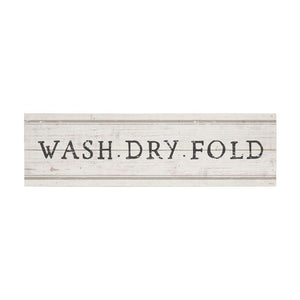 Wash Dry Fold Vintage Pallet Board