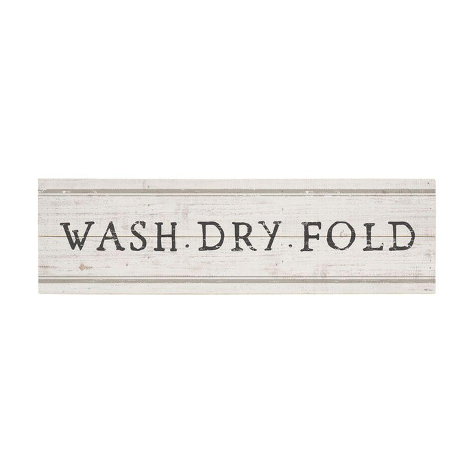 Wash Dry Fold Vintage Pallet Board